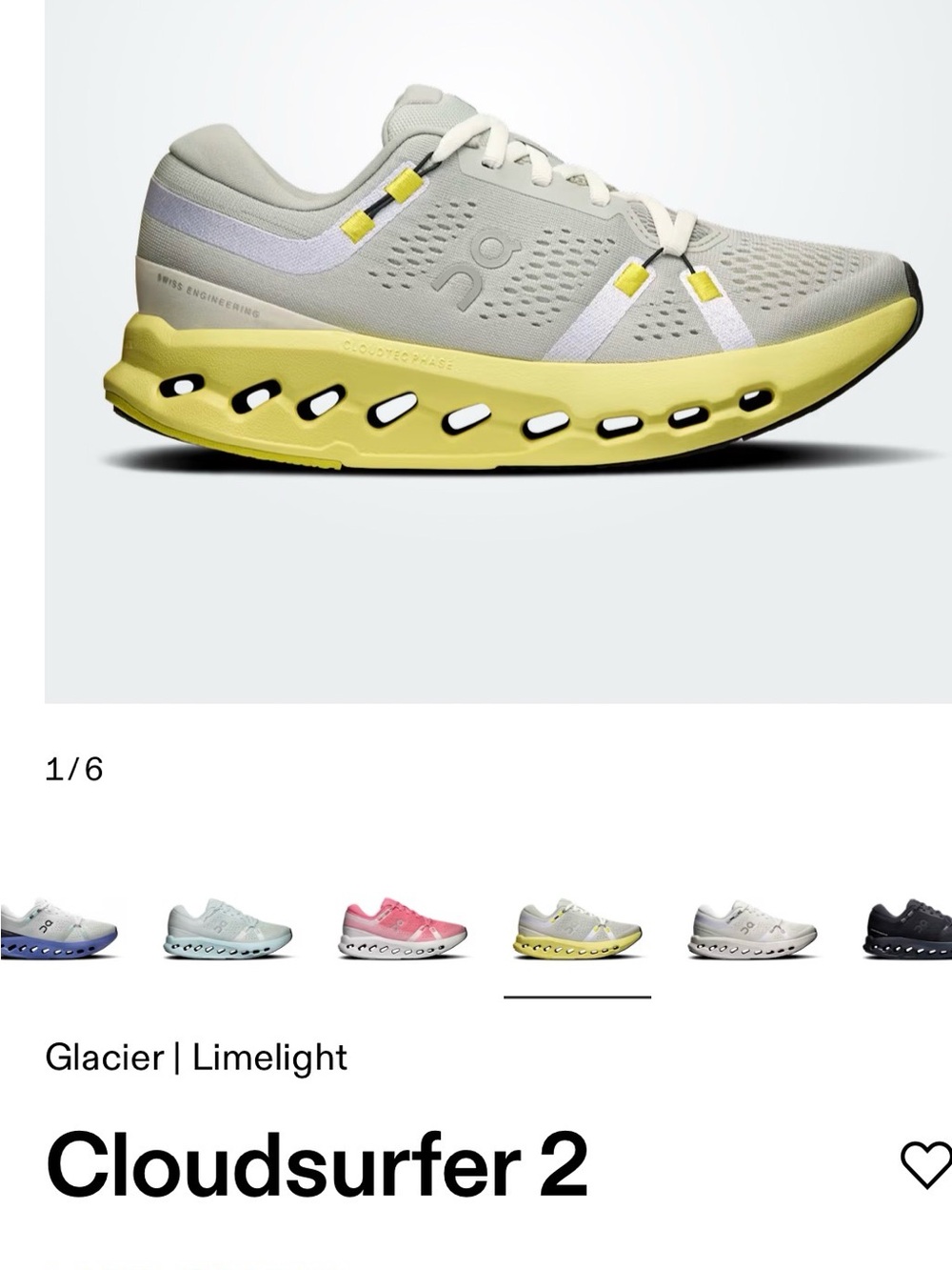 On Running Cloudsurfer 2 Women’s Running Shoes — size 9.5